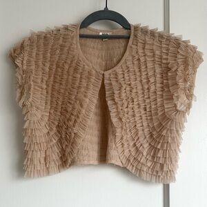 Vintage Y2K shrug bolero size small